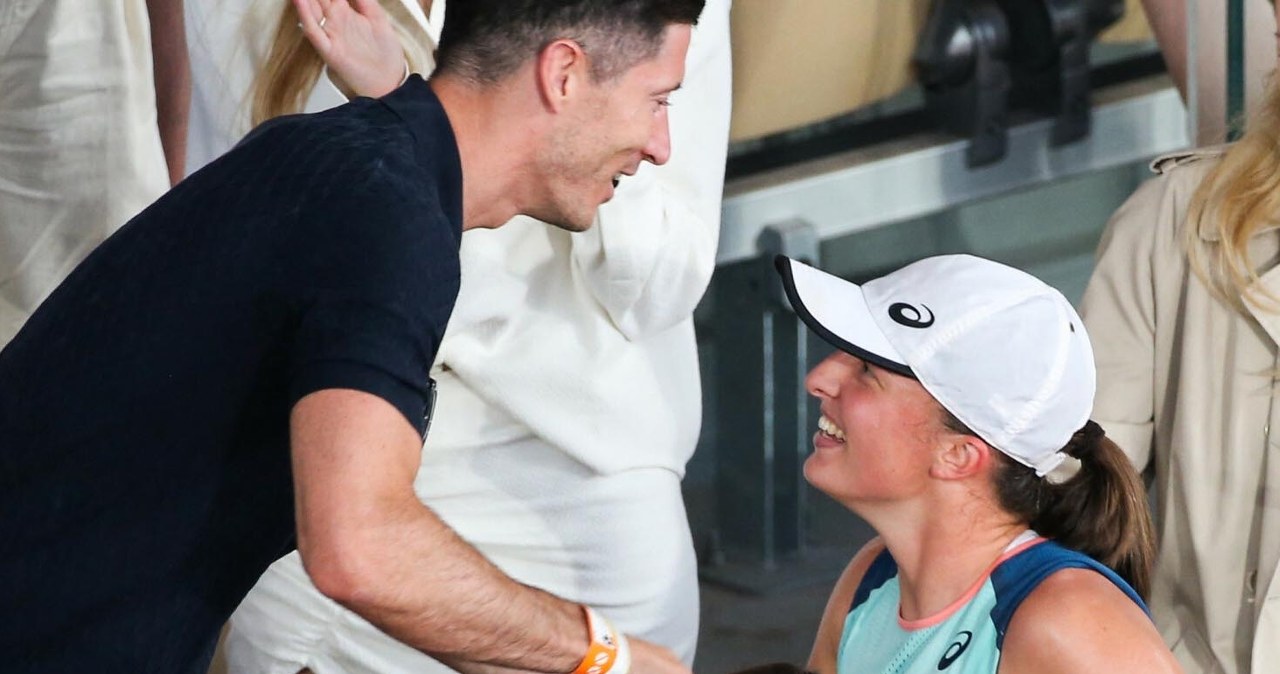 wiadomości,aktualności,Interia Lewandowski opublikował zdjęcie. Nagle pojawił się komentarz Świątek. To 