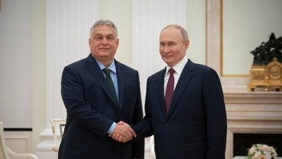 Orban spotkał się w Moskwie z Putinem. "Stanowiska Rosji i Ukrainy są bardzo dalekie"