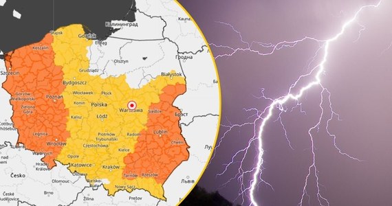 Dziś w zachodniej Polsce mają wystąpić silne burze. W nocy z soboty na niedzielę oberwanie chmury z możliwymi wyładowaniami wystąpi już od zachodu aż po centrum kraju. W niedzielę burze z możliwym gradem prognozowane są już niemal w całej Polsce. Instytut Meteorologii i Gospodarki Wodnej wydał ostrzeżenia również przed upałem. 