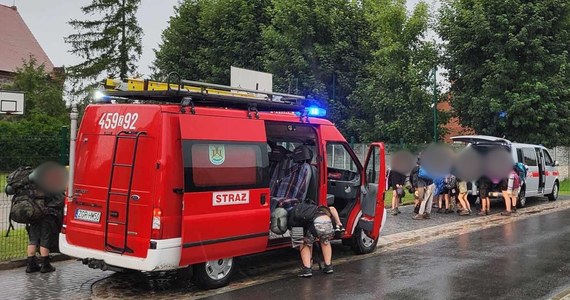 Ewakuowano obóz harcerski w Kiełbicach w Zachodniopomorskiem. Powodem ewakuacji było wydane przez IMGW ostrzeżenie drugiego stopnia przed burzami.