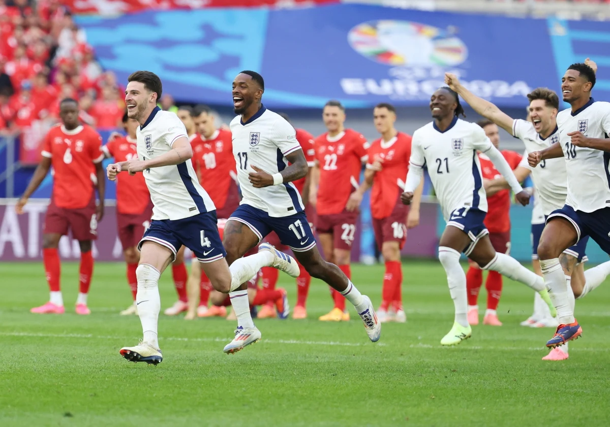 Kolejna dogrywka i karne na Euro 2024! W Duesseldorfie Anglia w rzutach karnych pokonała Szwajcarię 5-3 w meczu ćwierćfinałowym. Po 90 minutach i dogrywce było 1:1. Wyspiarze zagrają w półfinale. 