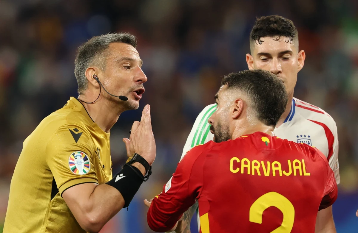 Słoweniec Slavko Vincić, a nie jak spekulowano Szymon Marciniak, będzie sędzią głównym półfinału Hiszpania - Francja podczas Euro 2024 w Niemczech. Mecz odbędzie się we wtorek w Monachium.