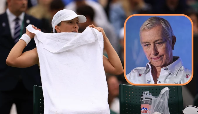 Legenda tenisa Martina Navratilova komentuje porażkę Igi Świątek dla Interii. Zdecydowana wiadomość