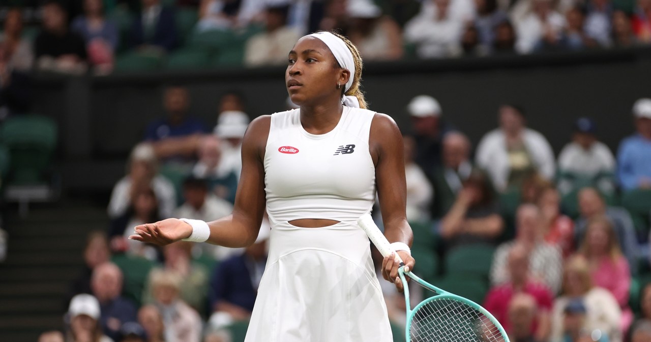 tenis ziemny, wyniki żywo, Radwańska, Domachowska, ATP, WTA, Wimbledon, US Open, Australian Open, French Open Czekali na hit z finalistką Roland Garros, ale co stało się w meczu Gauff? Brutalne pożegnanie z Wimbledonem