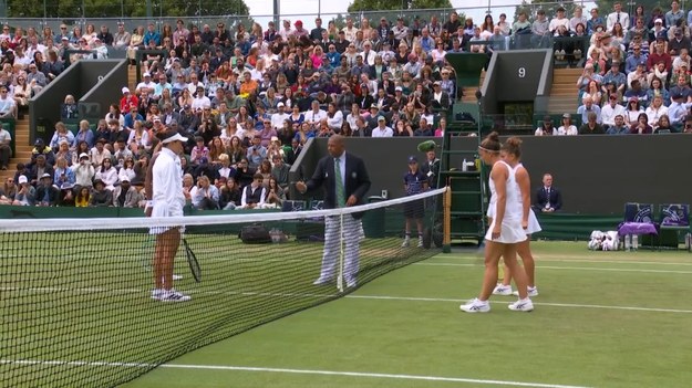 Skrót spotkania Coco Gauff Jessica Pegula vs. Jasmine Paolini Sara Errani.

Transmisje z Wimbledonu można oglądać na sportowych antenach Polsatu oraz w Polsat Box Go