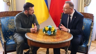 Duda spotkał się z Zełenskim. "Damy temu wyraz w Waszyngtonie"