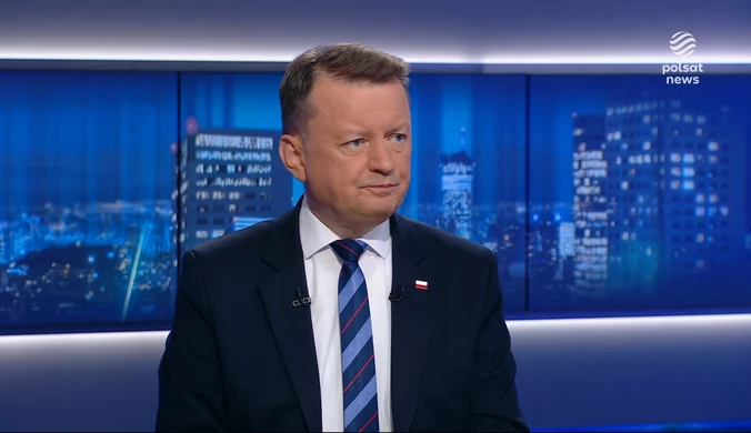 Błaszczak w ''Gościu Wydarzeń'' o Radzie Bezpieczeństwa Narodowego: Premier Tusk niestety wyszedł