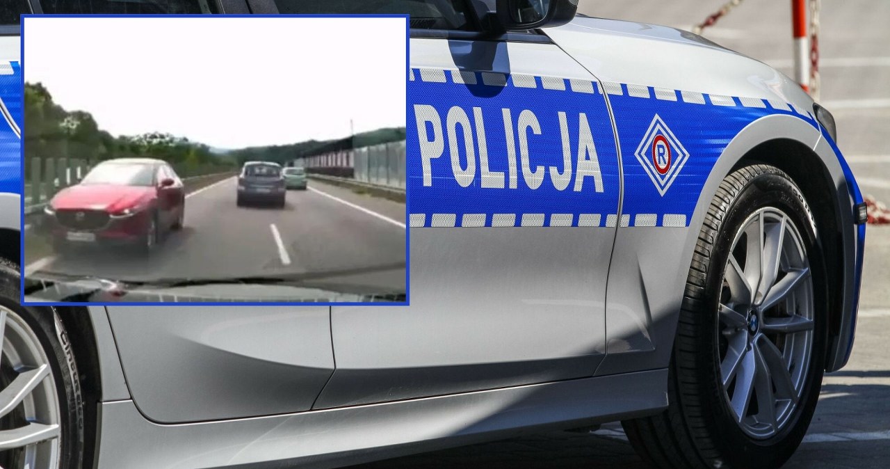 Rajd pod prąd po Zakopiance. Kobieta pomyliła kierunki