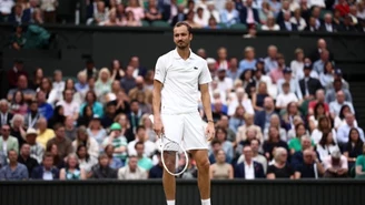 Niespodzianka w ćwierćfinale Wimbledonu. Udany rewanż Rosjanina za finał, lider na kolanach