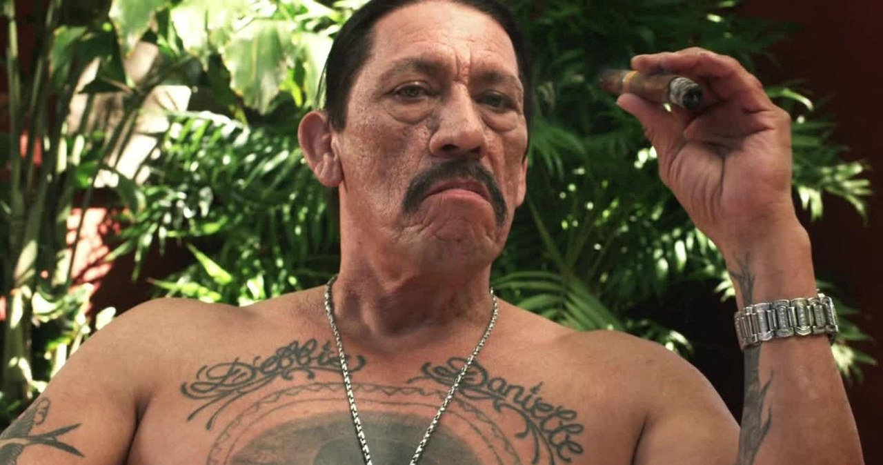 Danny, Trejo, 80letnia, ikona, filmów, akcji, horrorów, niezliczoną, ilością, brutalnych, kinowych, koncie, pochwalił, swoją, ul Danny Trejo - największy czarny charakter, ale tylko z wyglądu