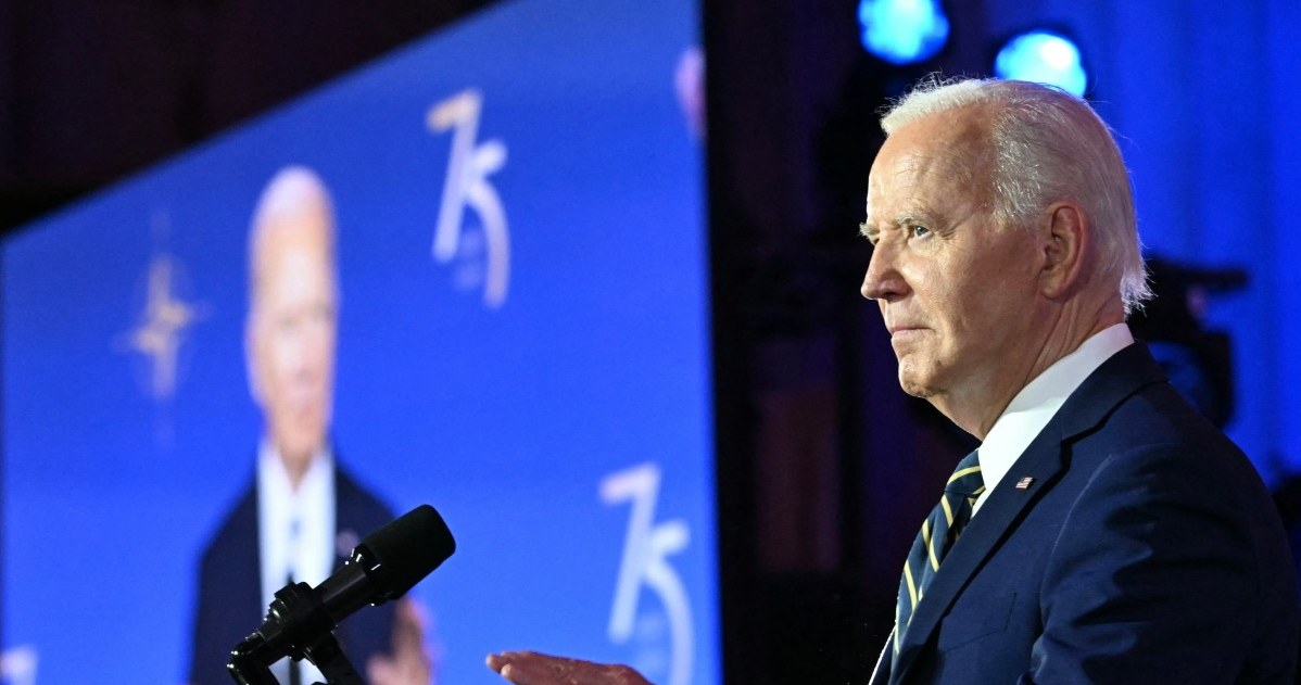  Szczyt NATO w Waszyngtonie. Joe Biden: Ukraina może i powstrzyma Putina