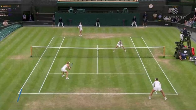 Skrót meczu Laura Siegemund/Barbora Krejcikova - Hao-Ching Chan/Veronika Kudermetova.

Transmisje z Wimbledonu można oglądać na sportowych antenach Polsatu oraz w Polsat Box Go