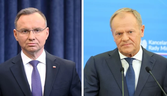 Donald Tusk reaguje na słowa Andrzeja Dudy. "Napluł na polski rząd"