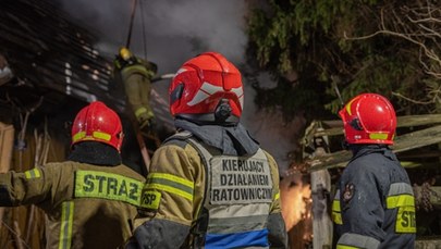 Suchy Las: 19-latek przypadkiem podpalił zabytkową willę 