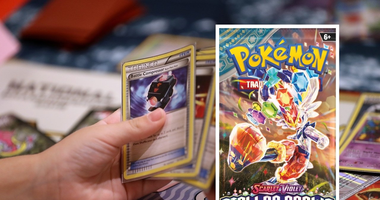 Pokemon, Scarlet, Violet, Stellar, Crown, nadchodzące, rozszerzenie, słynnej, kolekcjonerskiej, karcianej, serii, Prezentujemy,  Pokemon TCG Scarlet & Violet - Stellar Crown - znamy trzy karty nowych pokemonów