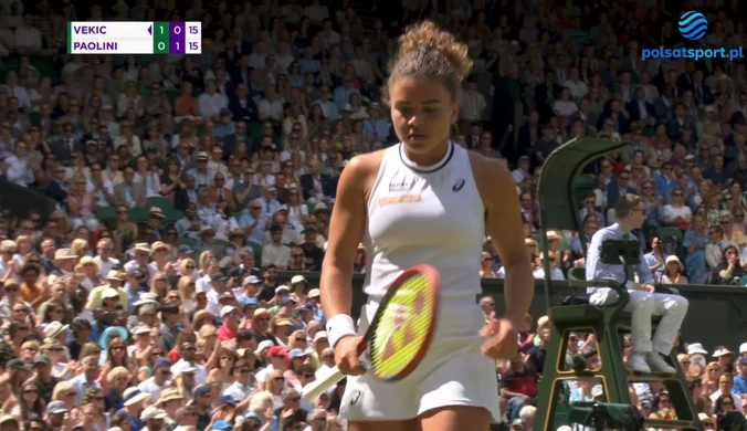 Jasmine Paolini zachwyca na kortach. Droga do finału Wimbledonu. WIDEO