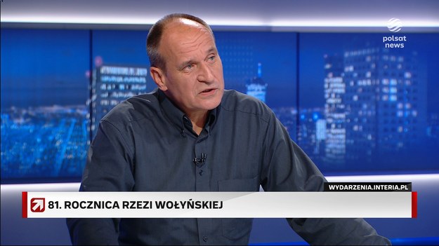 Paweł Kukiz mówił w "Gościu Wydarzeń" o wojnie w Ukrainie i Wołyniu.- Dopóki się człowiek nie wyspowiada z grzechu śmiertelnego, (...) to trzeba mieć świadomość że karma może wracać - stwierdził w rozmowie z Bogdanem Rymanowskim.