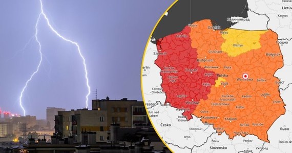 Ostrzeżenia trzeciego - najwyższego - stopnia Instytut Meteorologii i Gospodarki Wodnej wydał dla województw: zachodniopomorskiego, lubuskiego, wielkopolskiego i dolnośląskiego. To tam w piątek oraz w nocy z piątku na sobotę wystąpią burze, którym towarzyszyć będą ulewne opady deszczu, porywy wiatru, a miejscami duży grad. Jaka pogoda będzie w weekend?