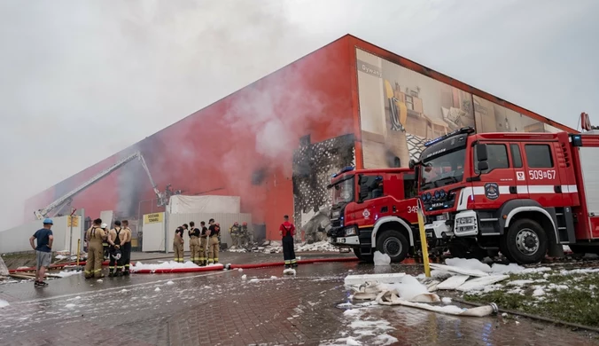 Ogromny pożar w Krośnie. "Największa akcja w ostatnich 20 latach"