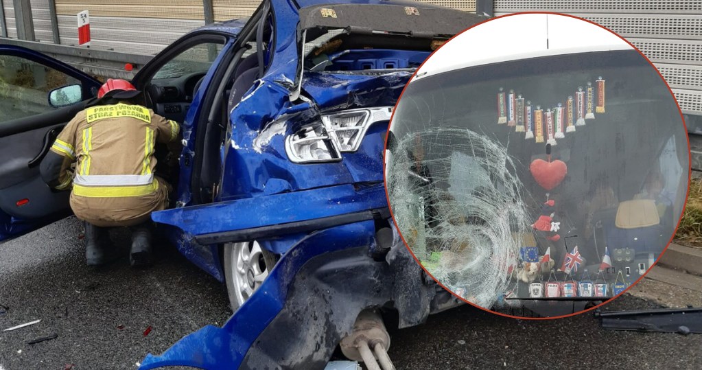 Groźny wypadek autobusu na S3. Na miejscu lądował śmigłowiec LPR