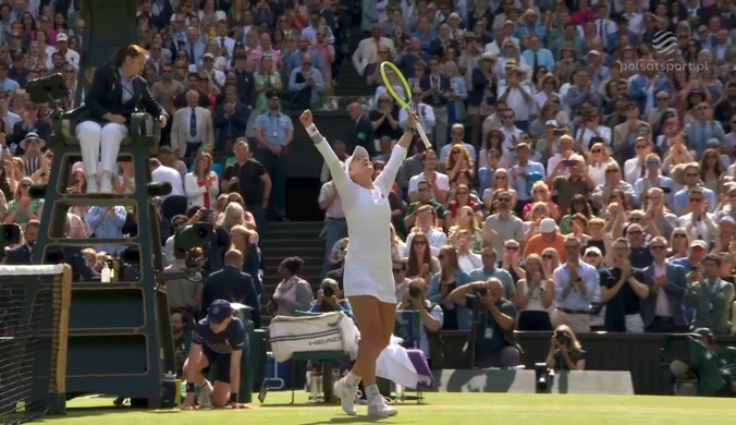 Barbora Krejcikova mistrzynią Wimbledonu! Wielka radość. WIDEO