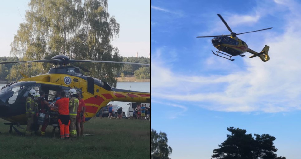  Ojciec i syn znaleźli się pod wodą. Świadek się nie wahał