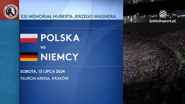 Skrót meczu Polska - Niemcy z XXI Memoriału Huberta Jerzego Wagnera.

