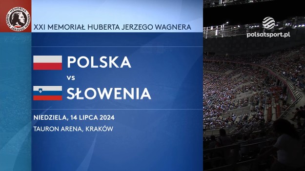 Skrót meczu Polska - Słowenia z XXI Memoriału Huberta Jerzego Wagnera.

