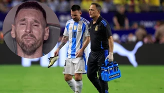 Kontuzjowany Messi we łzach, Argentyna z pucharem. Skandal przed meczem