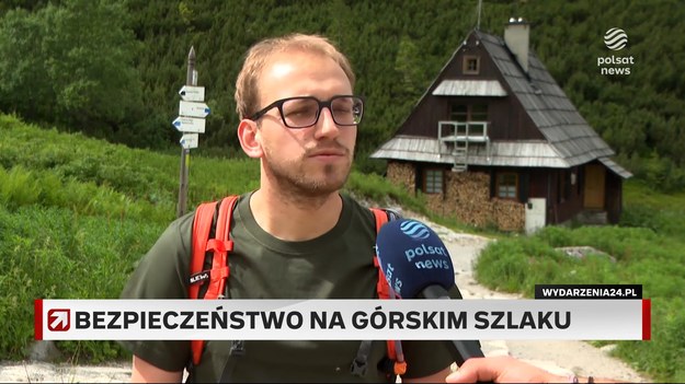 Piękna pogoda sprzyja wycieczkom w Tatry. Jak bumerang wraca temat bezpiecznego i odpowiedzialnego planowania takich wycieczek, bo na szlakach czekać może na nas wiele zagrożeń. Materiał dla "Wydarzeń" przygotował Patryk Majcher.
