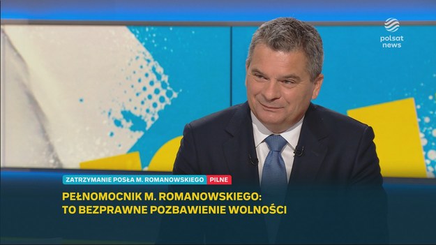 - Mieliśmy świadomość przed zatrzymaniem, że pan poseł Romanowski korzysta z immunitetu parlamentarnego Rady Europy. Wywołaliśmy w tym przedmiocie dwie opinie prawne, dwóch niezależnych ośrodków naukowych z zakresu prawa międzynarodowego. Z opinii jednoznacznie wynika, że pan poseł nie jest objęty immunitetem w zakresie w jakim doszło do przedstawienia zarzutów - powiedział w "Graffiti" Dariusz Korneluk.