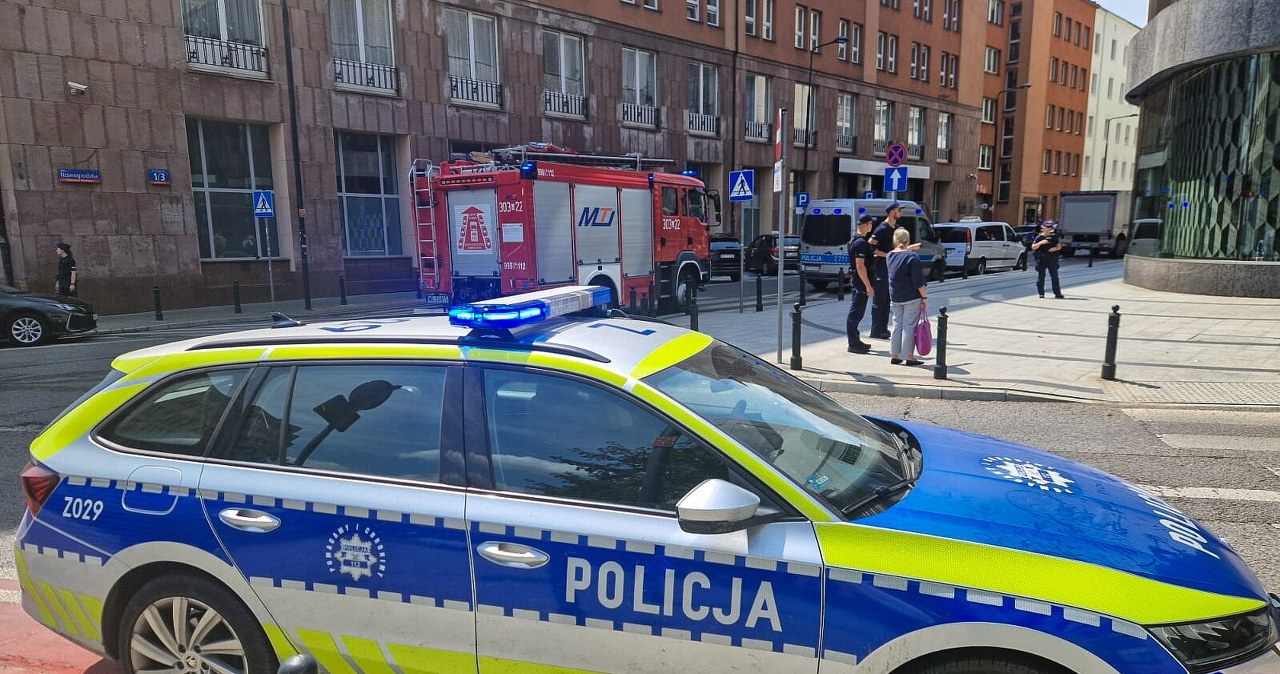 Akcja policji w ministerstwie rodziny. Zatrzymali Białorusina