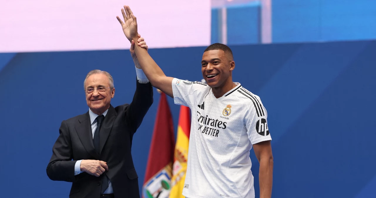 Florentino Perez i Kylian Mbappe