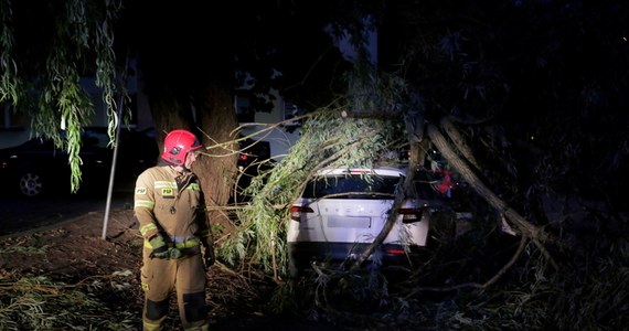 Połamane drzewa, zalane i zablokowane drogi, brak prądu - to skutki burz i nawałnic, które przeszły nad województwem warmińsko-mazurskim. Strażacy interweniowali ponad 560 razy. 