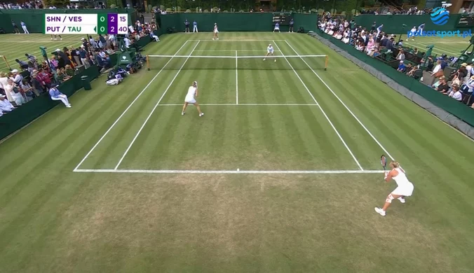 Debel kobiet najlepsze akcje z Wimbledonu 2024. WIDEO