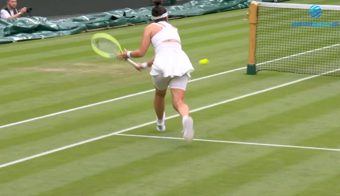 Najlepsze akcje z Wimbledonu kobiet. WIDEO