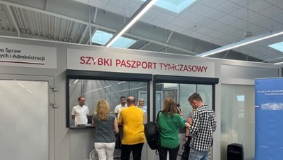 Punkt paszportowy na lotnisku w Pyrzowicach otwarty