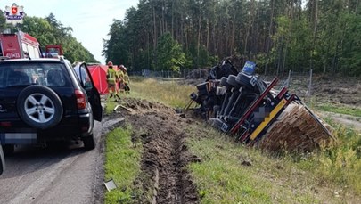 Zderzenie ciężarówek na S19. Zginął kierowca 