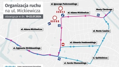 W weekend zamknięte ważne wrocławskie skrzyżowanie