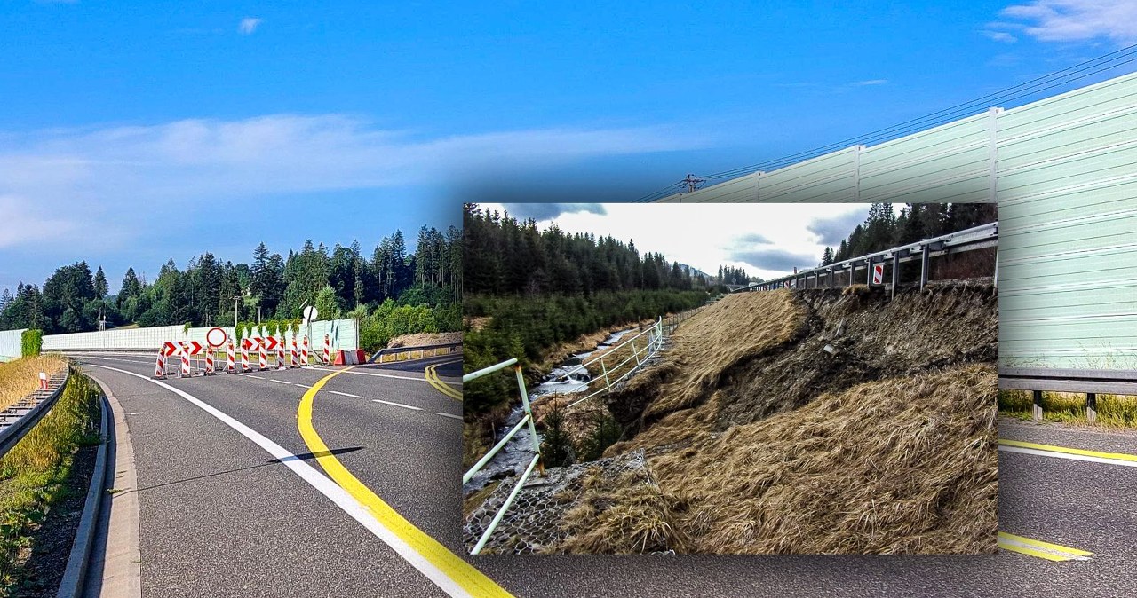 Ktoś celowo przecinał zbrojenia. Runęło 400 m S1. Naprawa kosztowała 18 mln zł