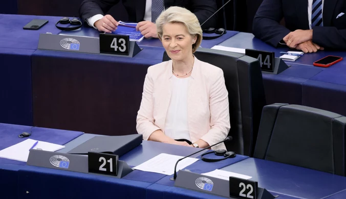 Ursula von der Leyen walczyła o drugą kadencję. Europosłowie zagłosowali 