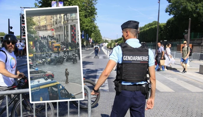Atak w centrum Paryża. Policjant został ranny