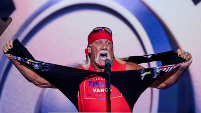 Hulk Hogan zrobił show na konwencji Trumpa [NAGRANIE]