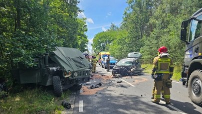 Świętoszów: Wypadek amerykańskiego pojazdu wojskowego