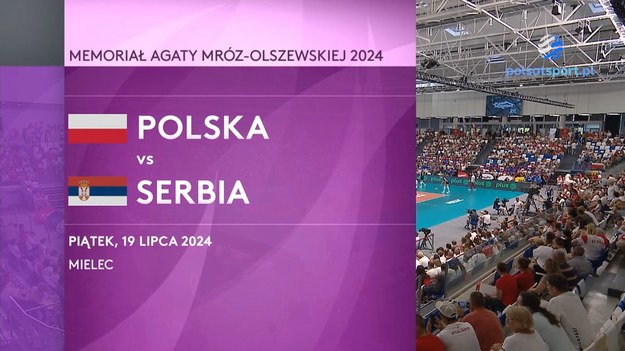 Skrót meczu Polska - Serbia w Memoriale Agaty Mróz-Olszewskiej.

