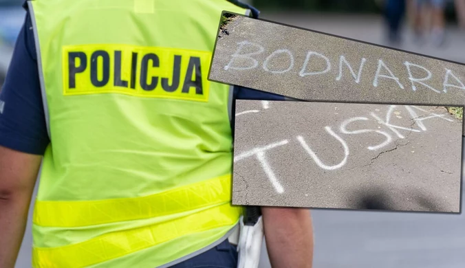 Wstrząsające napisy w Kaliszu. Wspomniano Tuska i Bodnara