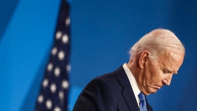 Biden jeszcze rano planował start w wyborach, decyzję zmienił po południu 