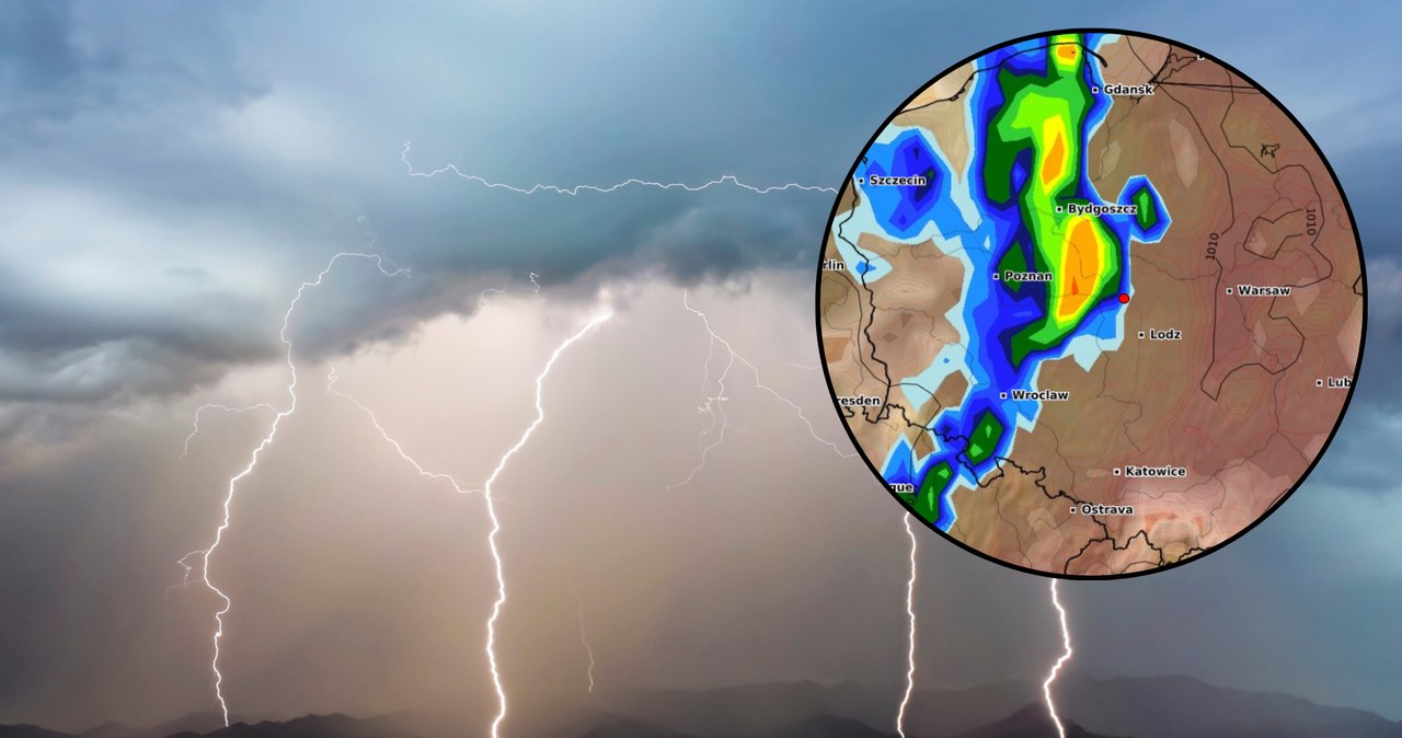 Pogodowa mapa pełna kontrastów. Znów zrobi się niebezpiecznie