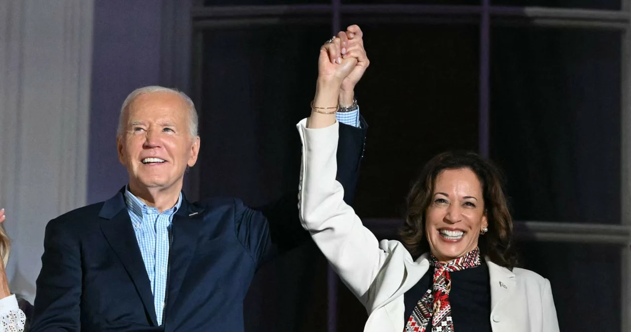 Joe Biden oraz Kamala Harris 