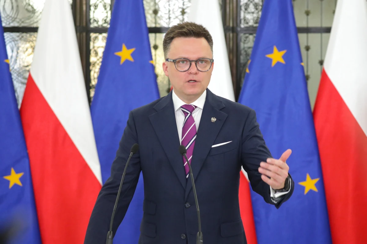 „Jest kłopot z tym, jak Rada Europy rozumie swoje kompetencje w zakresie immunitetów. Ja chętnie podejmę rozmowy z RE w tym zakresie” - podkreślił marszałek Sejmu Szymon Hołownia, odnosząc się do sprawy posła Marcina Romanowskiego.